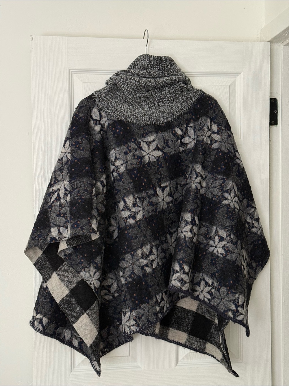 Anthropologie Wintertide Wool Poncho